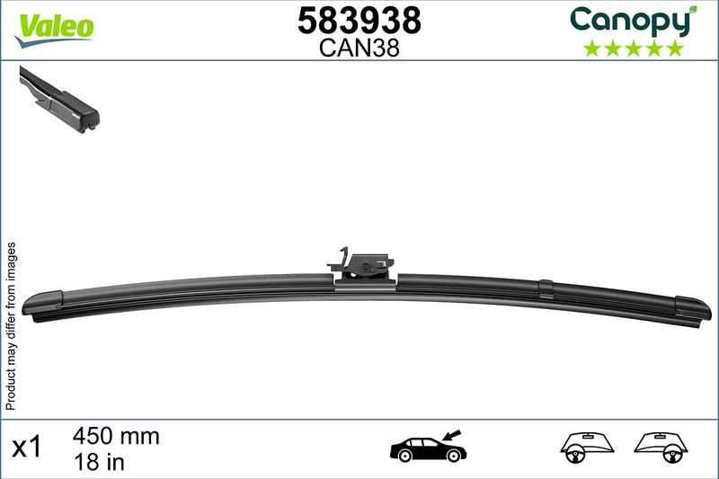 VALEO 583938 Wiper Blade