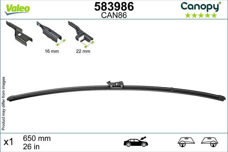 VALEO 583986 Wiper Blade