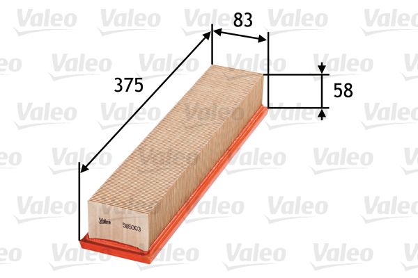 VALEO 585003 Air Filter