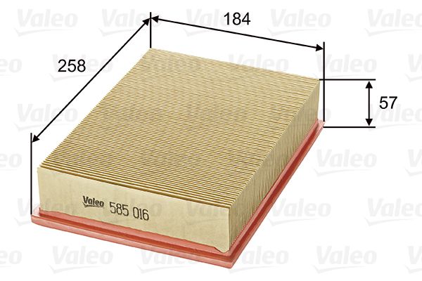 VALEO 585016 Air Filter