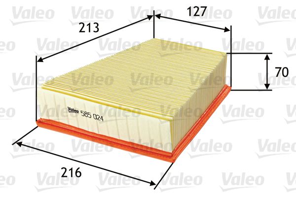 VALEO 585024 Air Filter