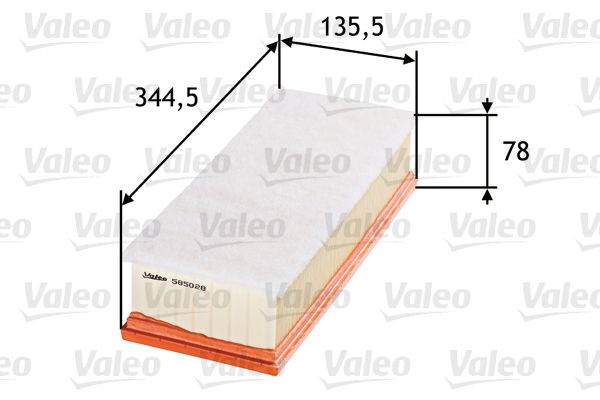 VALEO 585028 Air Filter