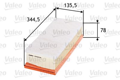 Air Filter VALEO 585028