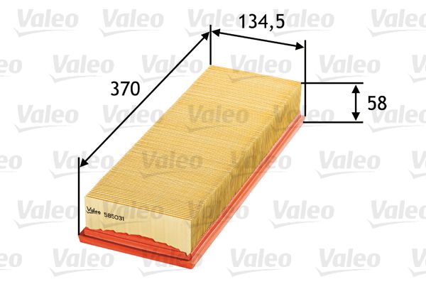 VALEO 585031 Air Filter