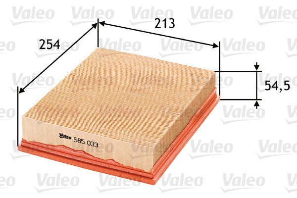 VALEO 585033 Air Filter