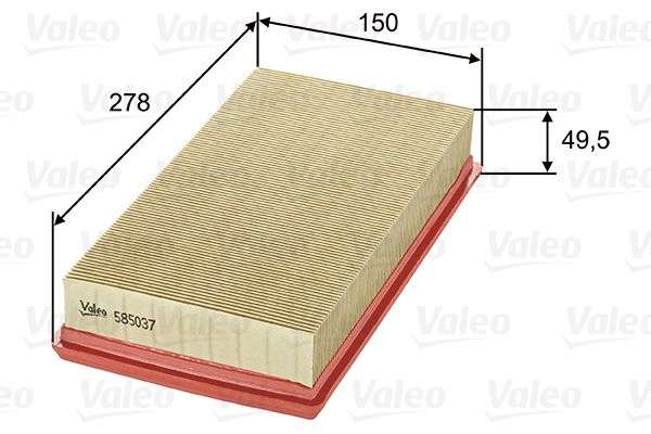VALEO 585037 Air Filter