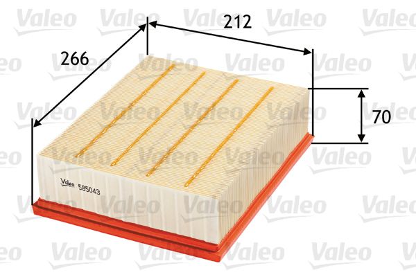VALEO 585043 Air Filter