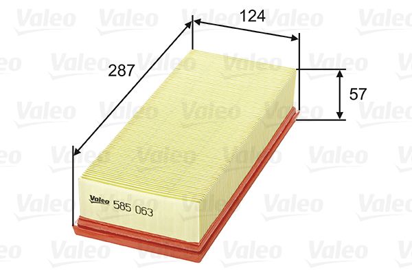 VALEO 585063 Air Filter