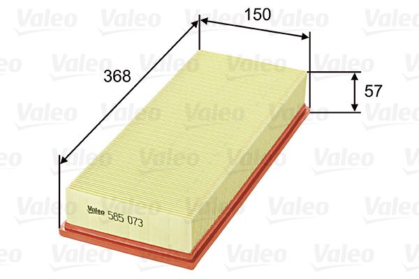 VALEO 585073 Air Filter