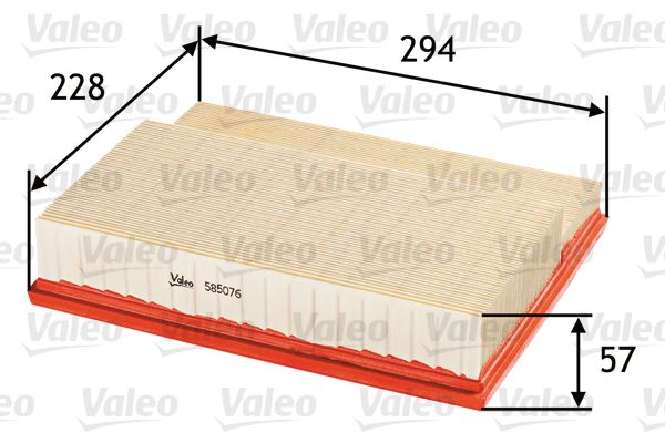 VALEO 585076 Air Filter