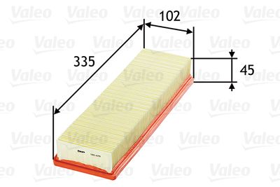 Air Filter VALEO 585078