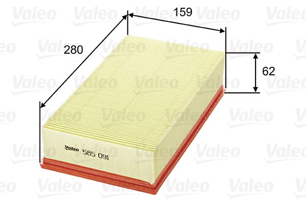 VALEO 585091 Air Filter