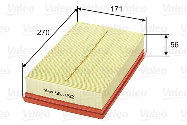 VALEO 585092 Air Filter