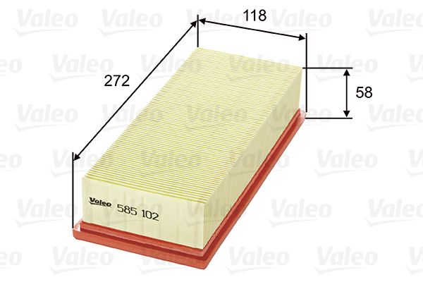 VALEO 585102 Air Filter