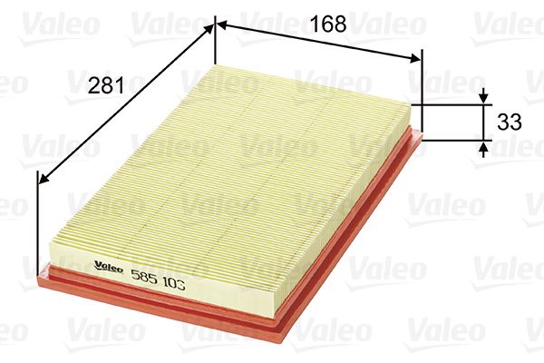 VALEO 585103 Air Filter