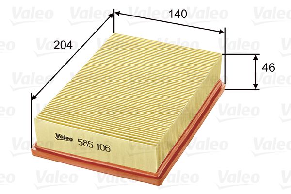 VALEO 585106 Air Filter