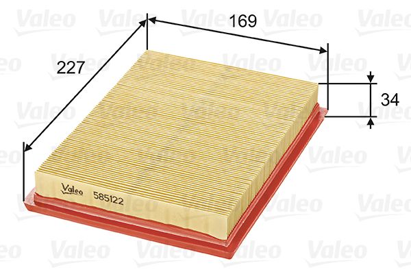 VALEO 585122 Air Filter