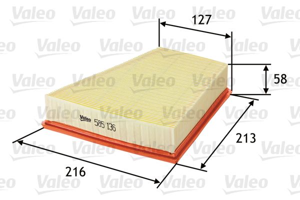 VALEO 585136 Air Filter