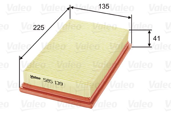 VALEO 585139 Air Filter