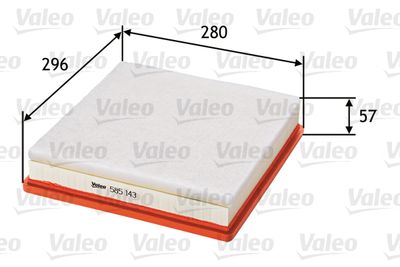 Air Filter VALEO 585143