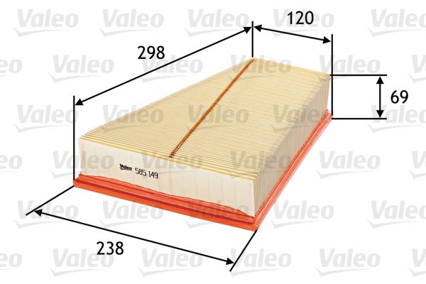 VALEO 585149 Air Filter