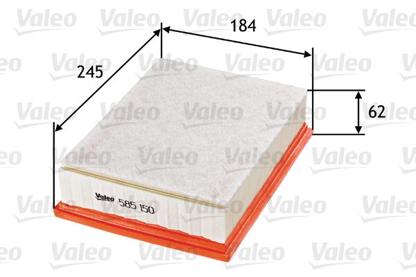 VALEO 585150 Air Filter
