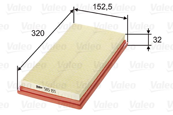 VALEO 585155 Air Filter