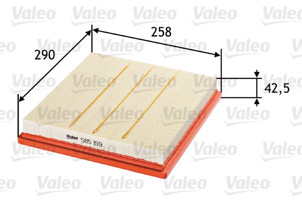 VALEO 585159 Air Filter