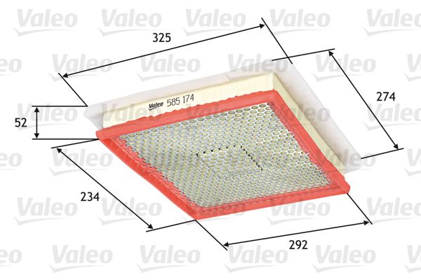 VALEO 585174 Air Filter