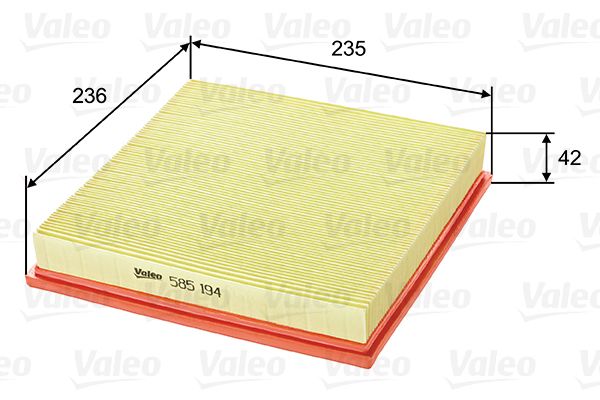 VALEO 585194 Air Filter