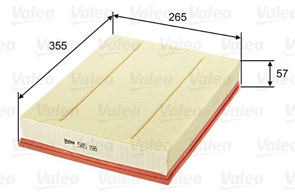 VALEO 585198 Air Filter