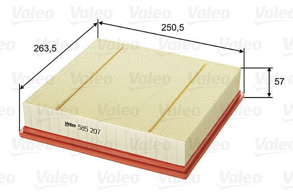 VALEO 585207 Air Filter