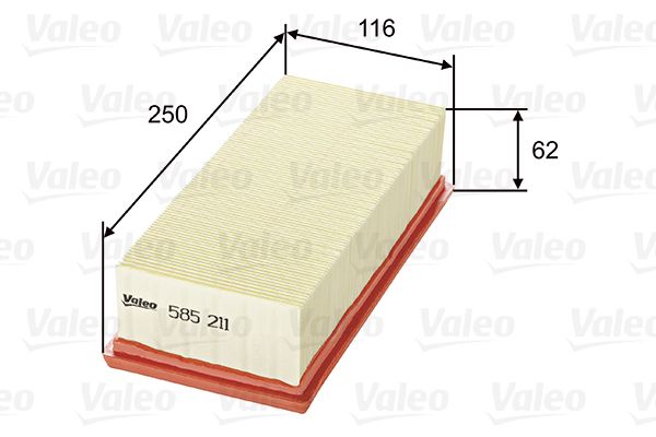 VALEO 585211 Air Filter