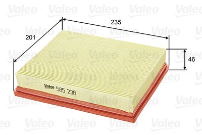 Air Filter VALEO 585238