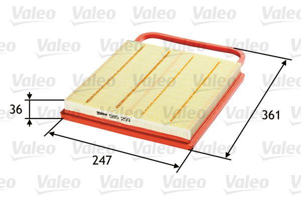 VALEO 585259 Air Filter