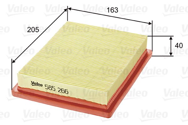 VALEO 585266 Air Filter