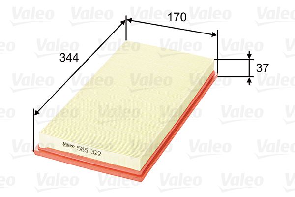 VALEO 585322 Air Filter