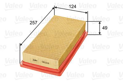 Air Filter VALEO 585328