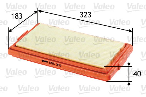 VALEO 585352 Air Filter