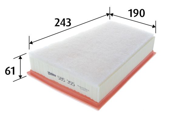 VALEO 585355 Air Filter
