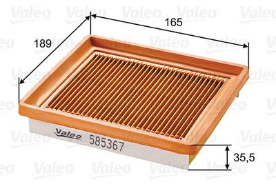 Air Filter VALEO 585367