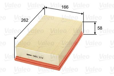Air Filter VALEO 585372