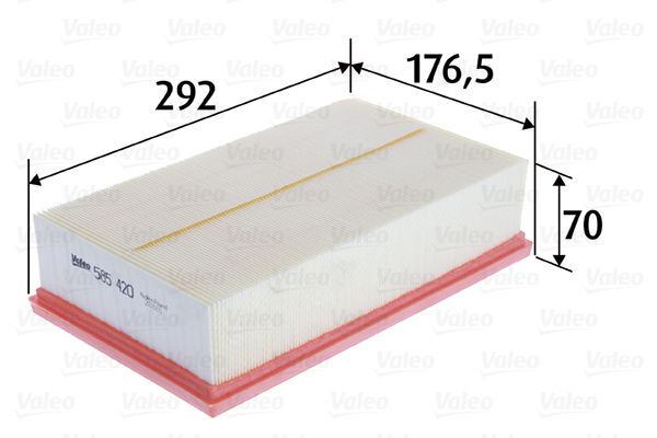 VALEO 585420 Air Filter