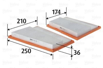 Air Filter VALEO 585430