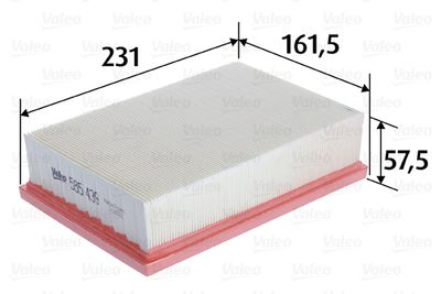Air Filter VALEO 585439