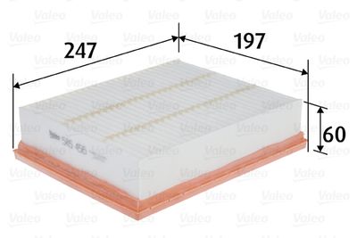 Air Filter VALEO 585456