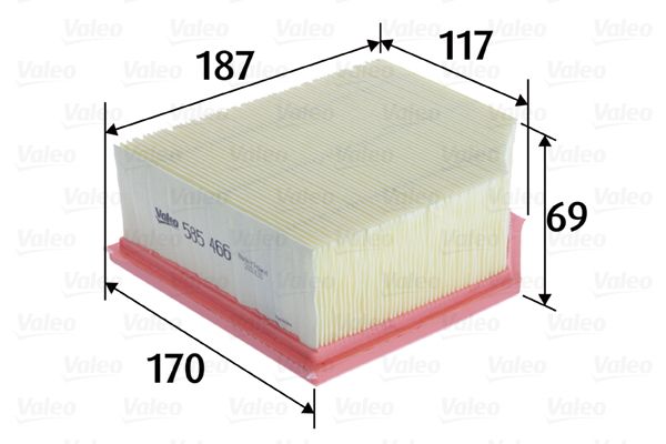 VALEO 585466 Air Filter