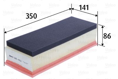 Air Filter VALEO 585482