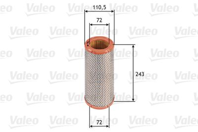 Air Filter VALEO 585612