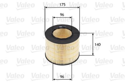 Air Filter VALEO 585714